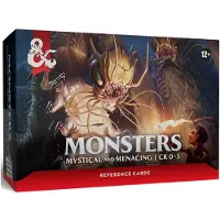 Wizards of the Coast Fiches de référence du jeu de rôle Donjons & Dragons : Monstres (mystiques et menaçants) *Version (Anglais)