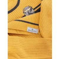 Cid Pull pour enfant Harry Potter, maison Hufflepuff, style varsity, taille 7-8
