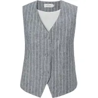 TATUUM Gilet de costume 'Reze' bleu clair / bleu foncé