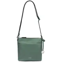 L.credi sac à épaule bandoulière sac à épaule Ella Crossbodybag Deep Green vert
