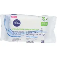 Nivea Essentials Lingettes Nettoyantes 3-en-1 pour Peau Normale 25 pc(s) Lingette(S)