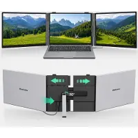 Blackview Moniteur 15,3 pouces, portable, double écran DCM8 Pro