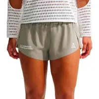 Nike ACG - Short léger et respirant&nbsp;- Femme - W Dri-Fit ADV Trailwind Short GFX Light Army White pour Femme - Taille XS - Kaki