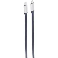 Shiverpeaks Câble de connexion USB 3.1 -PROFESSIONAL, USB-C mâle vers USB-C mâle, 1,5m (1.50 m, USB 3.2 Gen 2, 100 W)