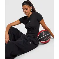 Jordan Brooklyn Trousers Femme - Pantalons, Noir - Taille S - Jersey de coton