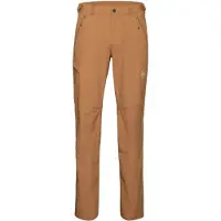 Mammut - Pantalon de randonnée respirant - Runbold IV Pants Men Claystone en Softshell - Taille S - Beige