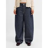 Jack & Jones Saki Baggy Barrel 12303538 Jeans Bleu 31 / 30 Femme