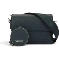 Wonders pour femme. WB-54020-C Sac Mirari vert (OSFA), Casuel, Imitation cuir, Polyuréthane