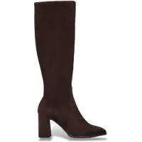 Wonders pour femme. M-5441 Bottes en Cuir Cervojet marron (39), Tissu, 3 à 5 cm, Fermeture éclair, Casuel