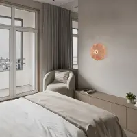 Lyora Lampe murale Elvio terre cuite Ø 45cm