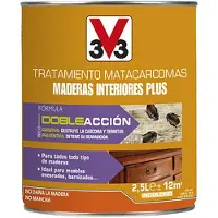 V33 Traitement Contre Les Xylophages 2.5l