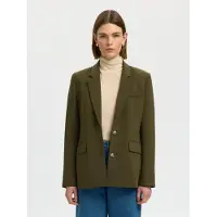 Selected Blazer 'SLFRITA' olive