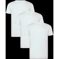 Tommy Hilfiger Um0um03929 Short Sleeve V Neck Base Layer 3 Units Blanc XL Homme