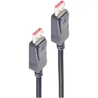 Shiverpeaks -BASIC-S--Câble Displayport-Câble de connexion DisplayPort 1.4, 8K, 3,0m (3 m), Câble vidéo, Noir