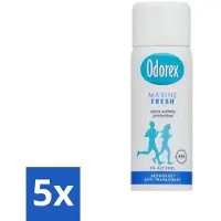 Odorex - Déodorant Spray - Mini Marine Fresh - Fresh & Compact - 50 ml - Advantage pack - 5 pièces