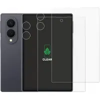 ScreenLeaf Schutzfolie für Samsung Galaxy Z Fold 8 (Display+Kamera) Displayschutz Display Schutz Folie Klar (2 pcs, Samsung Galaxy Z Fold8), Téléphone portable : film de protection, Transparent