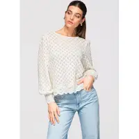 OMBRE Chemisier blanc cassé