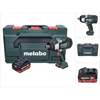 Metabo SSW 18 LTX 1750 BL Visseuse à choc sans fil 18 V 1750 Nm 3/4" Brushless + 1x batterie 5,5 Ah + metaBOX - sans chargeur