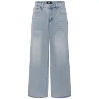 Forplay Jean de - Jean Ample Délavé - W27L32 - W34L32 - pour Femme - bleu clair - Taille W33L32