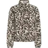 ONLY Pull-over 'ONLNew Dallas' brun foncé / blanc cassé