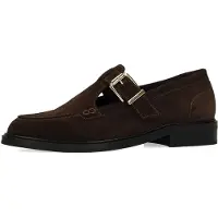 Manfield Chaussure basse marron