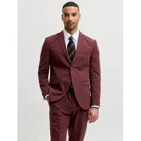 Jack & Jones Veste de costume 'FRANCO ' pourpre