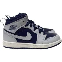 Jordan Chaussure 1 Mid pour jeune enfant - Bleu | Taille