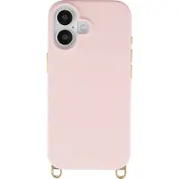 Selencia Coque arrière Rivièra avec MagSafe avec crochets amovibles pour Apple iPhone 16 - Sorbet Pink