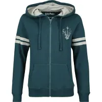 Harry Potter Sweat-shirt zippé à capuche de - Expecto Patronum - S - XXL - pour Femme - vert/gris - Taille XXL