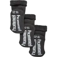Hummel Chaussettes - HmlMini - 3 Pack - Dark Gris doré - - 21/23 - Chaussettes