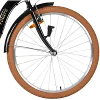 Volare Vélo pour enfants Ashley - Filles - 26 pouces - Noir - Nexus 3 vitesses