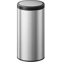 EKO - Poubelle pivotante "Swing Top" de 40 litres - Acier inoxydable et plastique - Finition mate