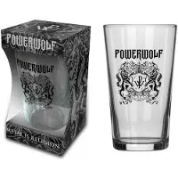 Powerwolf Verre à bière de - Metal Is Religion - pour Indifférent - transparent - Taille Standard