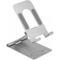 DeLOCK Support Smartphone réglable Aluminium -