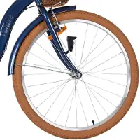 Volare Vélo pour enfants Ashley - Filles - 26 pouces - Bleu foncé - Nexus 3 vitesses