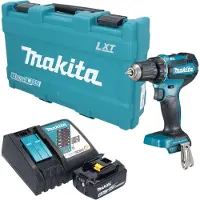 Makita Perceuse-visseuse sans fil DDF 485 RG1K 18 V 50 Nm sans balais + 1 batterie 6,0 Ah + chargeur + mallette