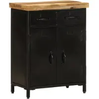 vidaXL Buffet 55x30x71 cm bois massif mangue