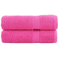 vidaXL Serviettes de bain de qualité supérieure SOLUND 2 pcs 600g/m²