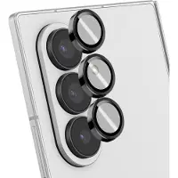 BlueStar Szkło na aparat BLUE STAR Easy Install do SAMSUNG FOLD 7 czarne (Samsung Galaxy Z Fold7), Téléphone portable : film de protection, Noir, Transparent