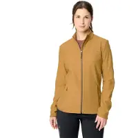 Vaude Strathcona Full Zip Fleece Marron 34 Femme