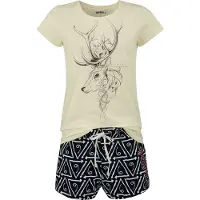 Harry Potter Pyjama de - Patronus - S - 3XL - pour Femme - multicolore - Taille S