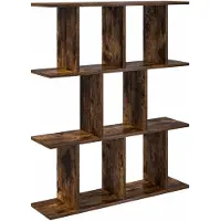 vidaXL Étagère Murale Chêne fumé 102 x 20 x 96 cm Bois d'ingénierie