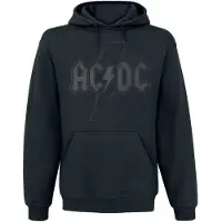 AC/DC Sweat-shirt à capuche de - Logo Black - S - 5XL - pour Homme - noir - Taille XXL