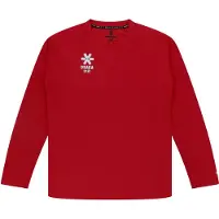 Osaka T-Shirt de Sport Osaka Homme Training Tee Long Sleeve Red-XL
