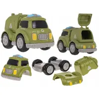 Ramiz camion poubelle avec MAGNESE voiture jouet pour enfants