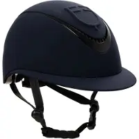 Equestro Casque Meteor Wide Visor Rowel Fitting pour femmes Bleu 58-60 cm Femme Bleu 58-60 cm