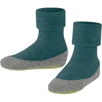 Falke - Chaussettes antidérapantes pour enfants, modèle Cosyshoe K Hp, en laine, unies, 1 paire