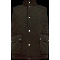 Gant pour homme. 7006640 Gilet matelassé marron (M), Casuel, Polyester
