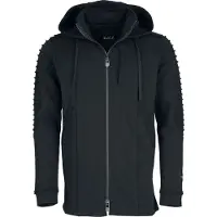 Black premium by emp Sweat-shirt zippé à capuche de - Essential - S - XXL - pour Homme - noir - Taille S