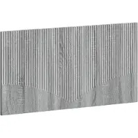 vidaXL Tête de lit murale HOORN, bois imitation sonoma gris